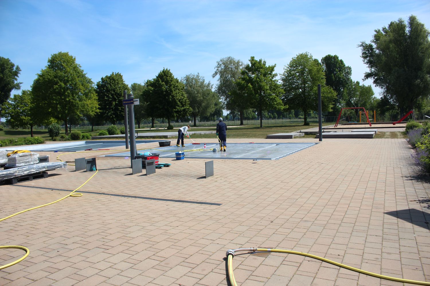 Düsseldorf Lörick: Strandbad schließt ab Donnerstag wegen ...