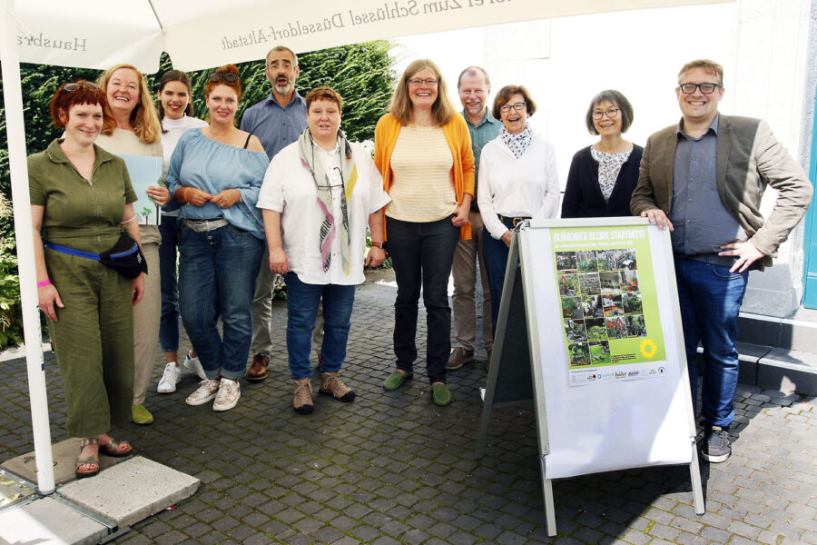 Blühende Oasen in Düsseldorf Grüne zeichnen engagierte Gärtner*innen
