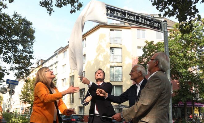 Düsseldorf benennt den Maria-und-Josef-Otten-Platz