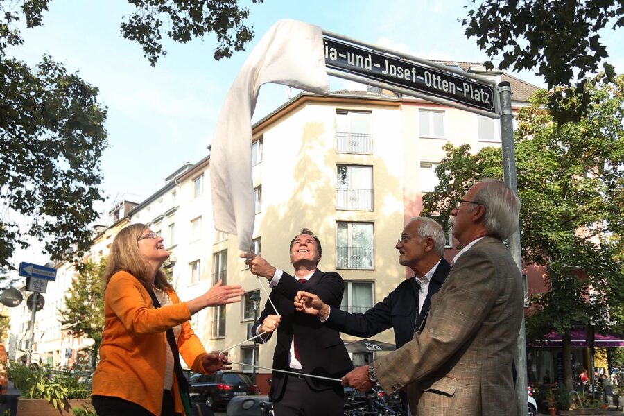 Düsseldorf benennt den Maria-und-Josef-Otten-Platz