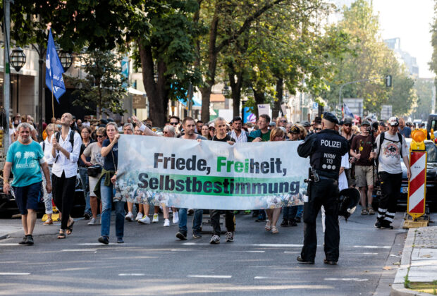 Querdenken Demo Düsseldorf