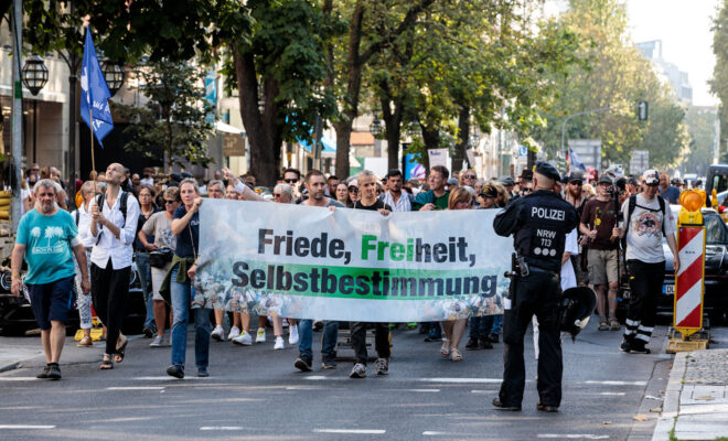 Querdenken Demo Düsseldorf