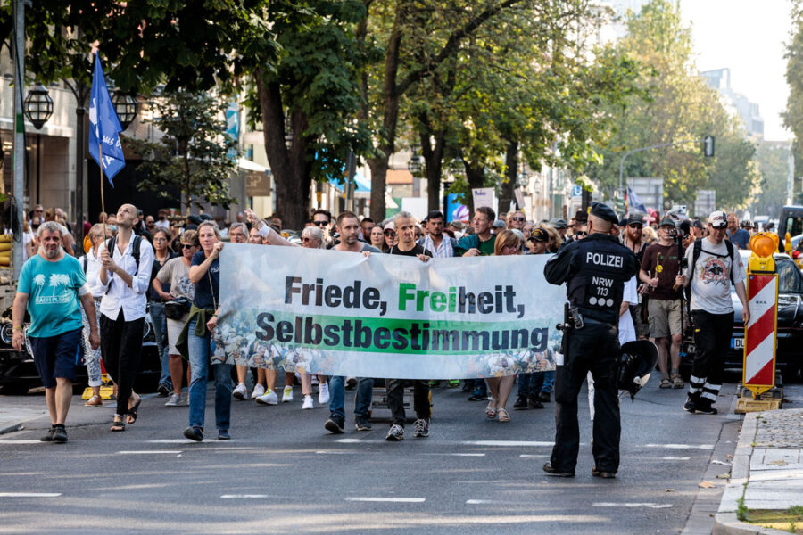 Querdenken Demo Düsseldorf