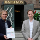 Düsseldorf Dezernent Jochen Kral und Florian Reeh, Leiter des Amts für Verkehrsmanagement.