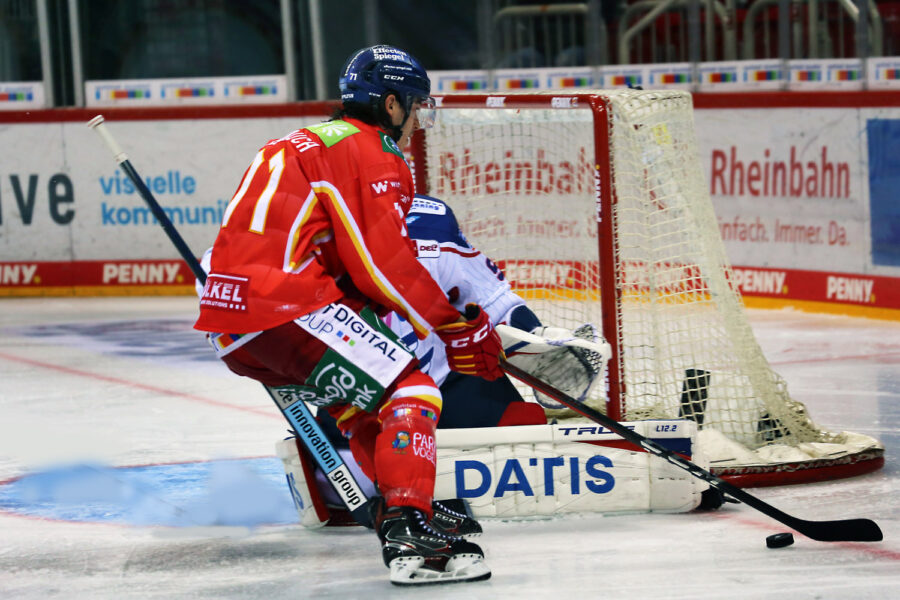 DEG Düsseldorf gegen Adler Mannheim