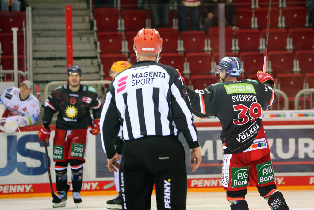 DEG Düsseldorf gegen die Fishtown Pinguins