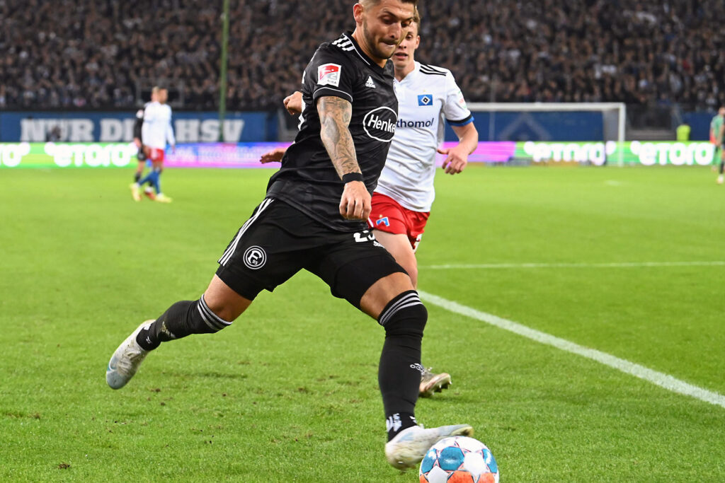 Fortuna Düsseldorf holt einen Punkt beim Hamburger SV.