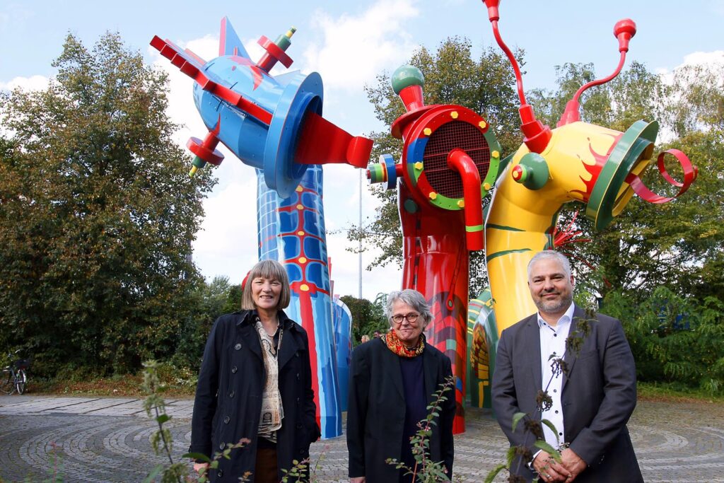 Nessie-Familie in Düsseldorf