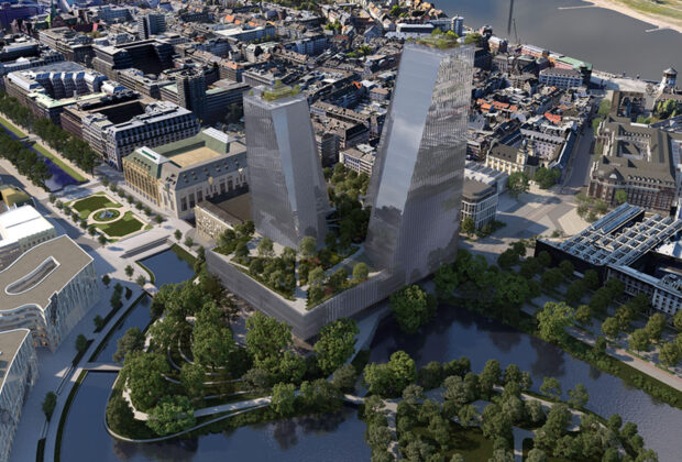 Düsseldorf plant Neubau der Oper - Entwurf Centrum
