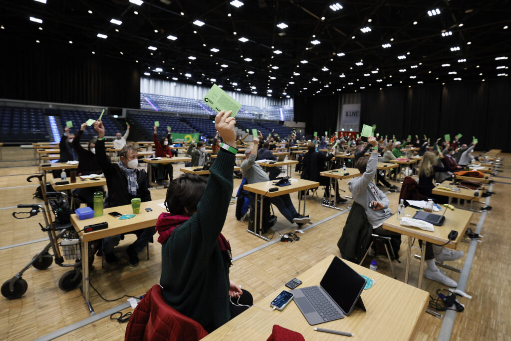 Grüne Mitgliederversammlung in Düsseldorf