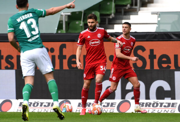 Werder Bremen gewinnt 3:0 gegen Fortuna Düsseldorf