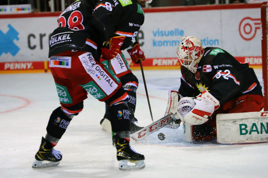 DEG Düsseldorf verliert gegen die Eisbären Berlin