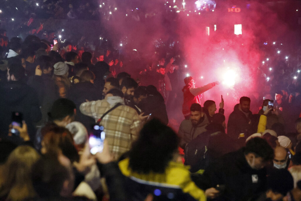 Silvester 2021/22 lief in der Altstadt Düsseldorf aus dem Ruder.