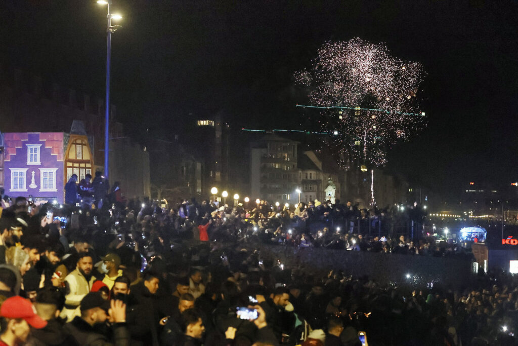 Silvester 2021/22 lief in der Altstadt Düsseldorf aus dem Ruder.