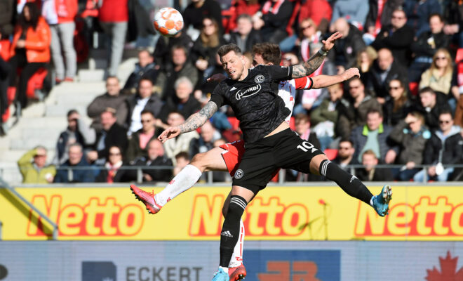 SSV Jahn Regensburg und Fortuna Düsseldorf trennten sich am Sonntag (27.2.) unentschieden mit 0:0