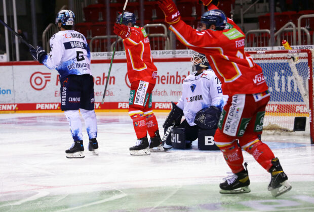 Wichtige Punkte im Kampf um die Playoffs: Die DEG Düsseldorf gewinnt am Freitag (18.3.) gegen ERC Ingolstadt mit 3:0.