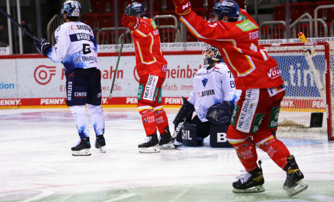 Wichtige Punkte im Kampf um die Playoffs: Die DEG Düsseldorf gewinnt am Freitag (18.3.) gegen ERC Ingolstadt mit 3:0.