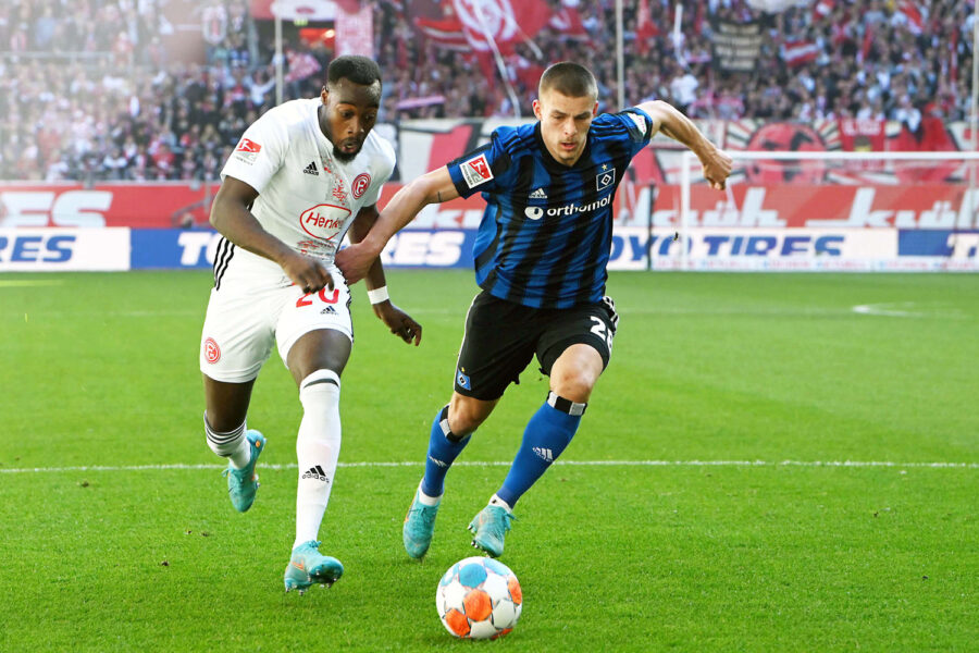 Fortuna Düsseldorf spielte am Samstag (19.3.) 1:1 unentschieden gegen den Hamburger SV.