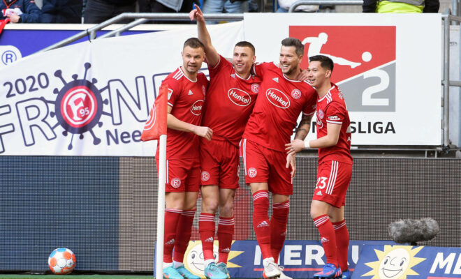Fortuna Düsseldorf gewann mit 3:0 gegen den FC Ingolstadt.