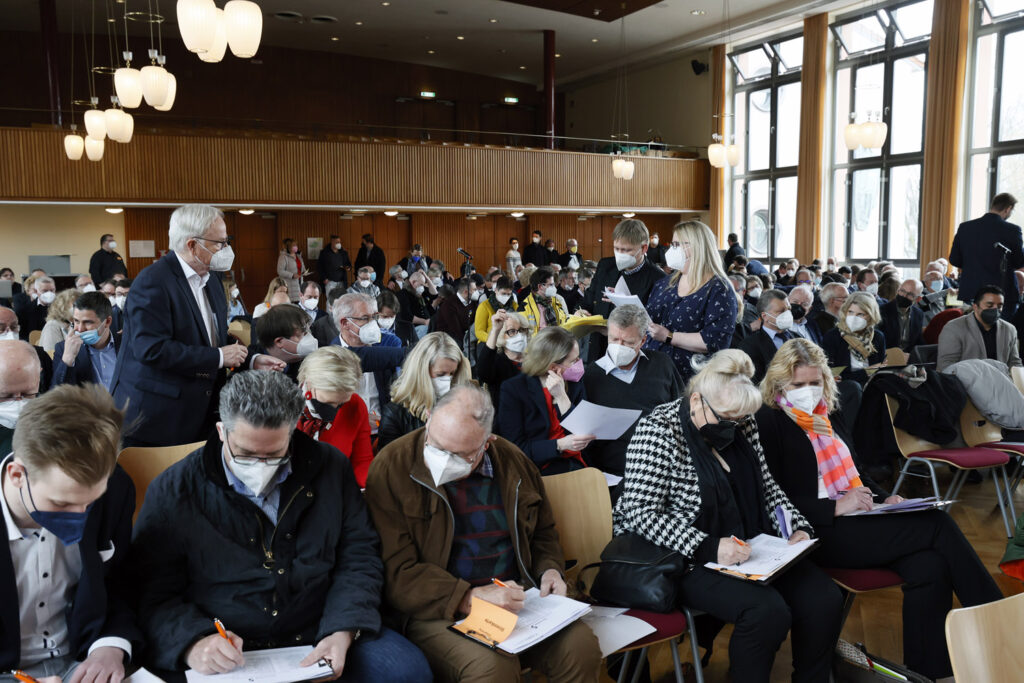 Die CDU Düsseldorf wählte bei ihrem Kreisparteitag am 2. April einen neuen Vorstand.