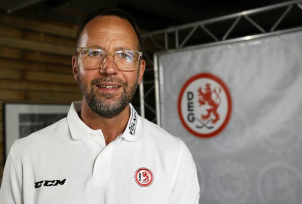 Roger Hansson ist neuer Cheftrainer der DEG in Düsseldorf.