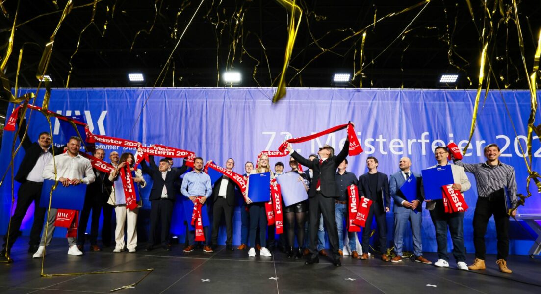 Bei der 73. Meisterfeier der Handwerkskammer Düsseldorf bekamen 286 Meister ihren Meisterbrief.