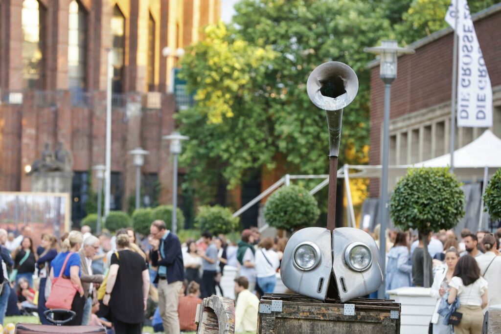 In Düsseldorf nutzten viele tausend Menschen die Lange Nacht der Museen im Jahr 2022.