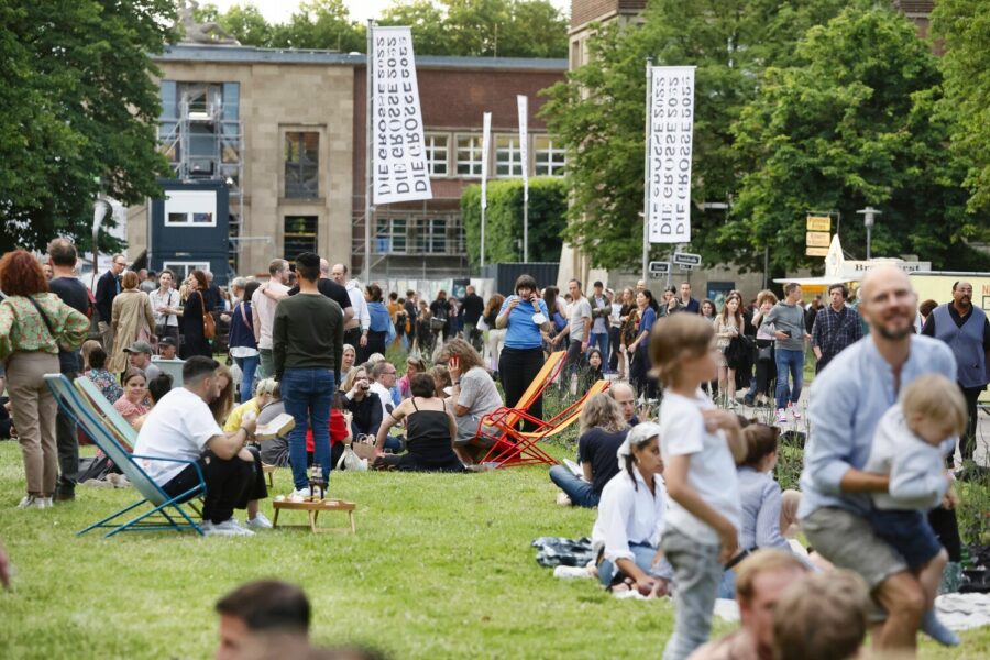 In Düsseldorf nutzten viele tausend Menschen die Lange Nacht der Museen im Jahr 2022.