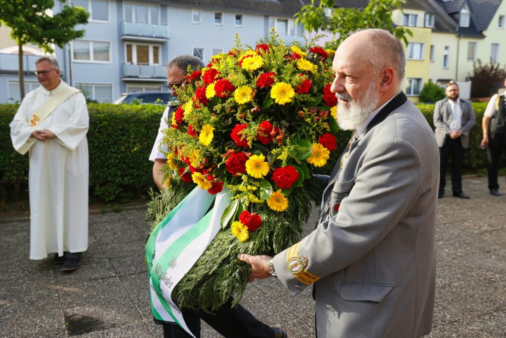 Die St. Augustinus Schützenbruderschaft Eller Reisholz feierte am Samstag, 18. Juni, in Düsseldorf Eller.
