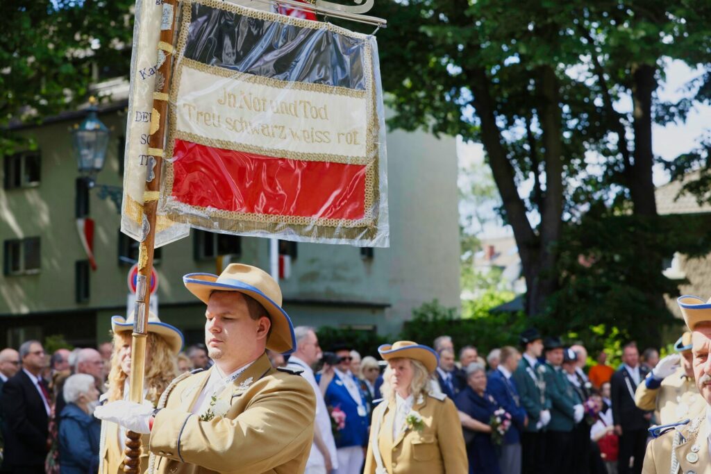 Der Sankt Sebastianus Schützenverein Düsseldorf Wersten 1925 feiert 2022 wieder ein Schützenfest - wie vor Corona.