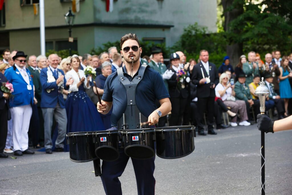 Der Sankt Sebastianus Schützenverein Düsseldorf Wersten 1925 feiert 2022 wieder ein Schützenfest - wie vor Corona.