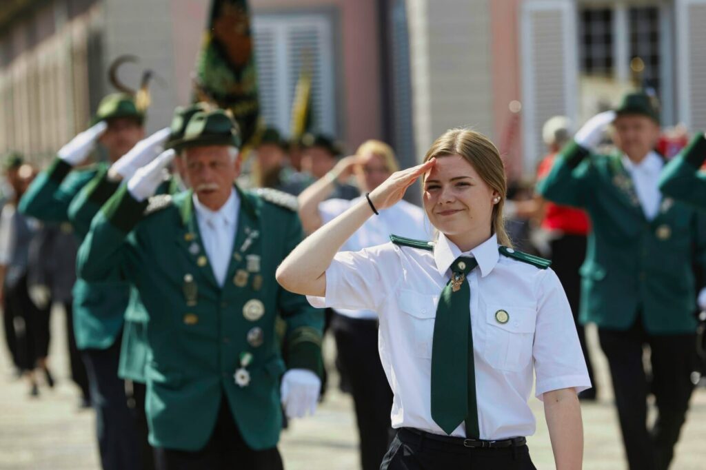 Am ersten Juli-Wochenende 2022 feierte die St. Cäcilia Schützenbruderschaft Düsseldorf Benrath ihr Schützenfest.