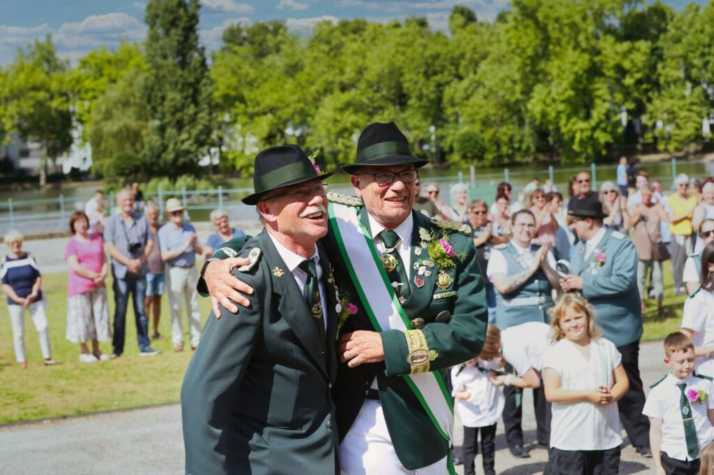 Am ersten Juli-Wochenende 2022 feierte die St. Cäcilia Schützenbruderschaft Düsseldorf Benrath ihr Schützenfest.