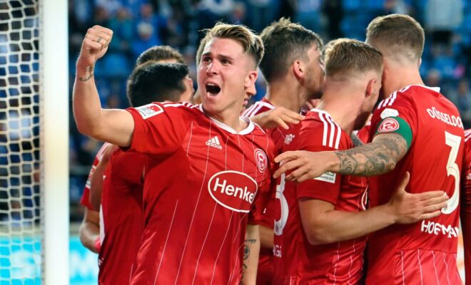 Fortuna Düsseldorf gewann das erste Spiel der neuen Saison mit 2;1 beim FC Magdeburg.