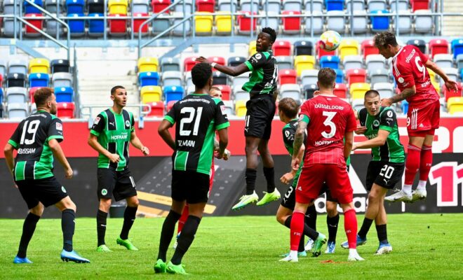 Am Sonntag (14.8.) gab Fortuna Düsseldorf einen Heimsieg gegen Greuter Fürth aus der Hand.