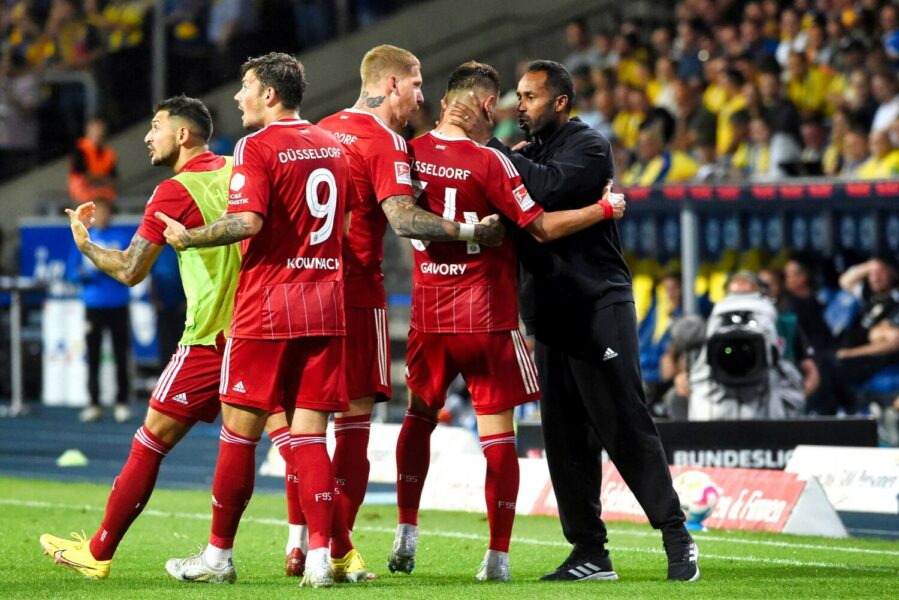 Fortuna Düsseldorf und Eintracht Braunschweig trennten sich am Samstag (20.8.) 2:2 unentschieden.