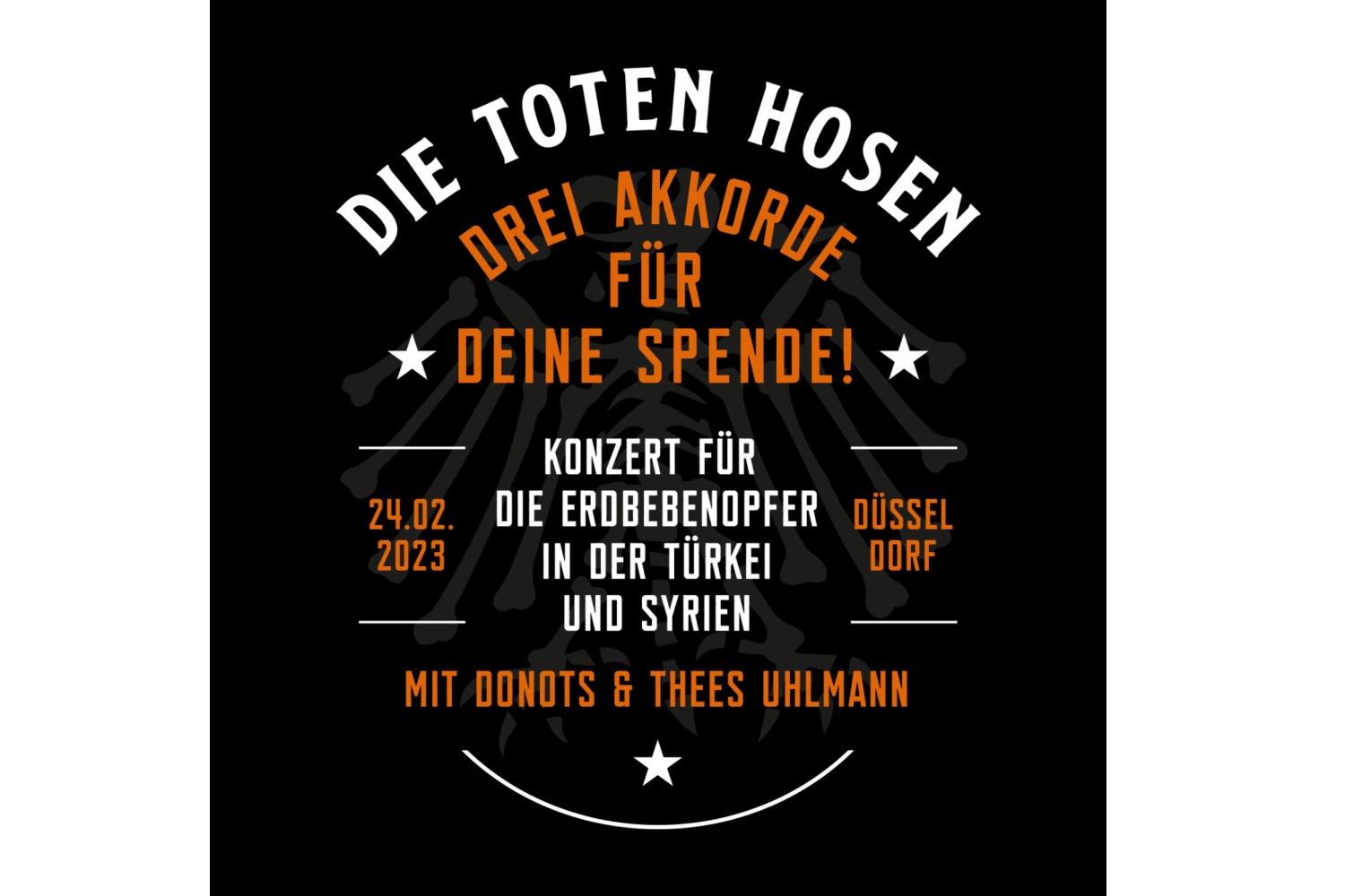 Düsseldorf Die Toten Hosen geben Benefizkonzert für Erdbebenopfer