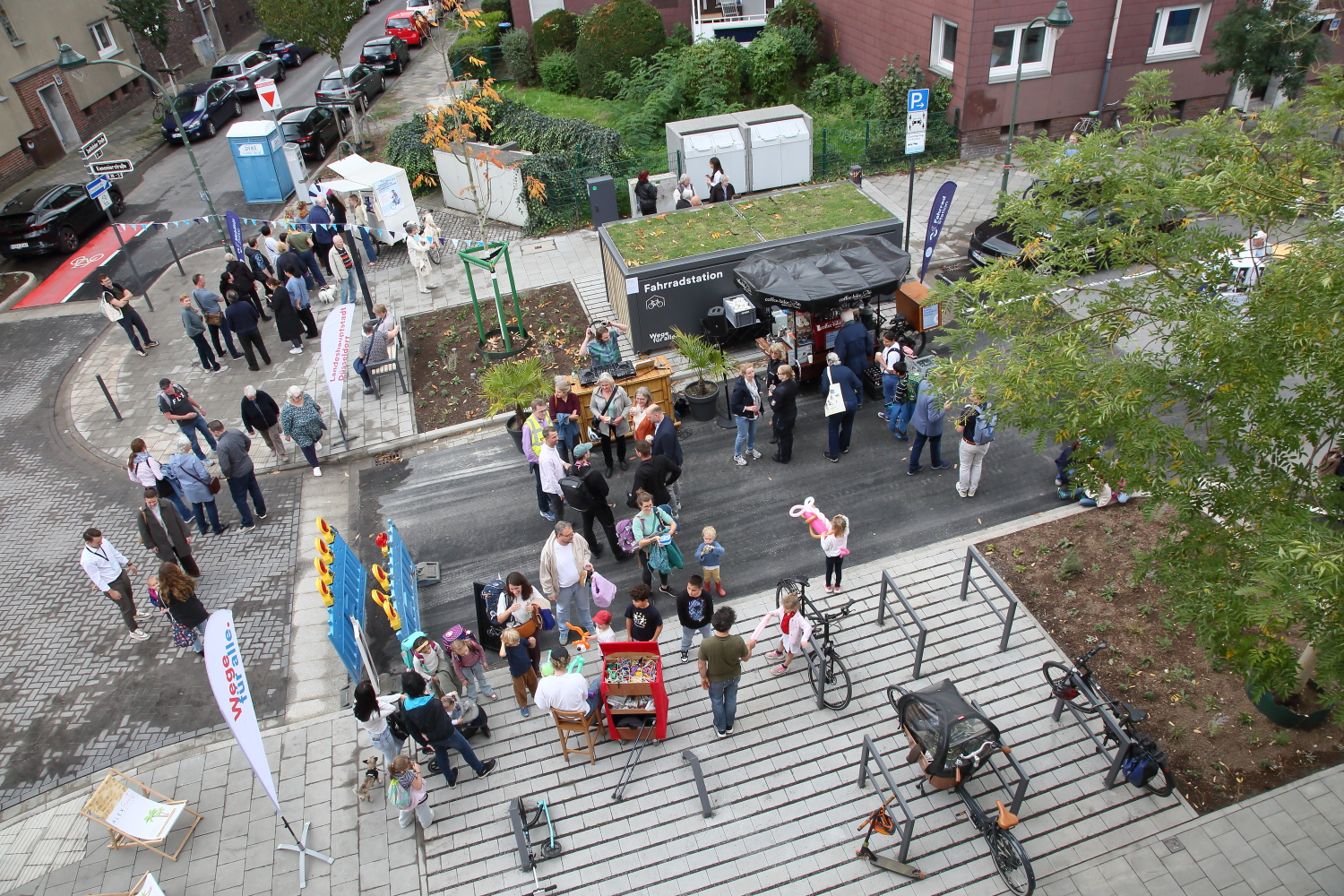 Düsseldorf Derendorf: Mobility station on Saarbrücker Straße opened with ...