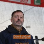 Michael Szentei-Heise sprach für die Jüdische Gemeinde in Düsseldorf