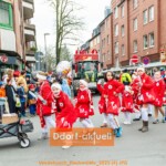 DEU, Düsseldorf, 01.03.2025 Karnevalszug in der Paulsmühle